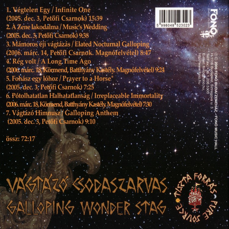 Vágtázó Csodaszarvas - Tiszta forrás [Pure Source] (CD)