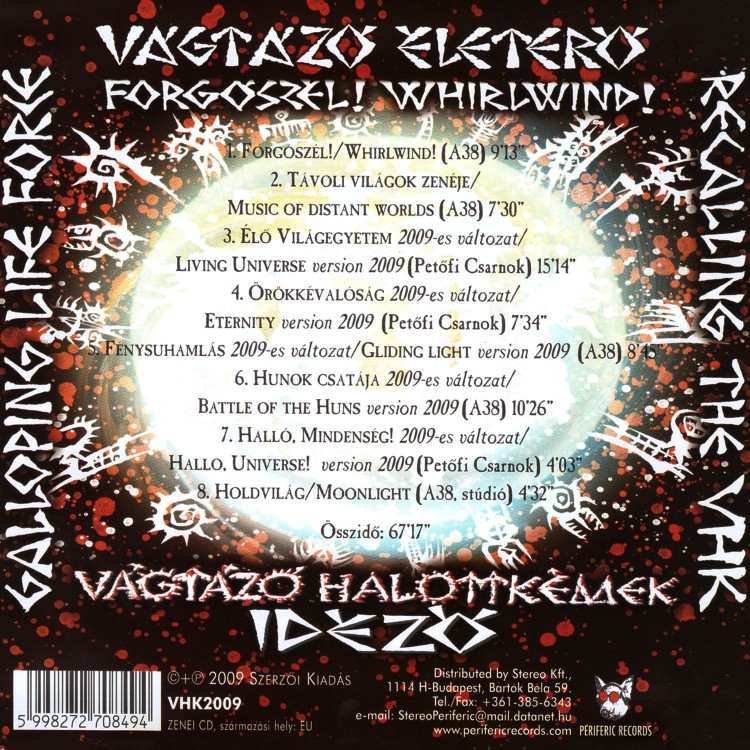 Vágtázó Életerő - Forgószél [VHK idéző] (CD)