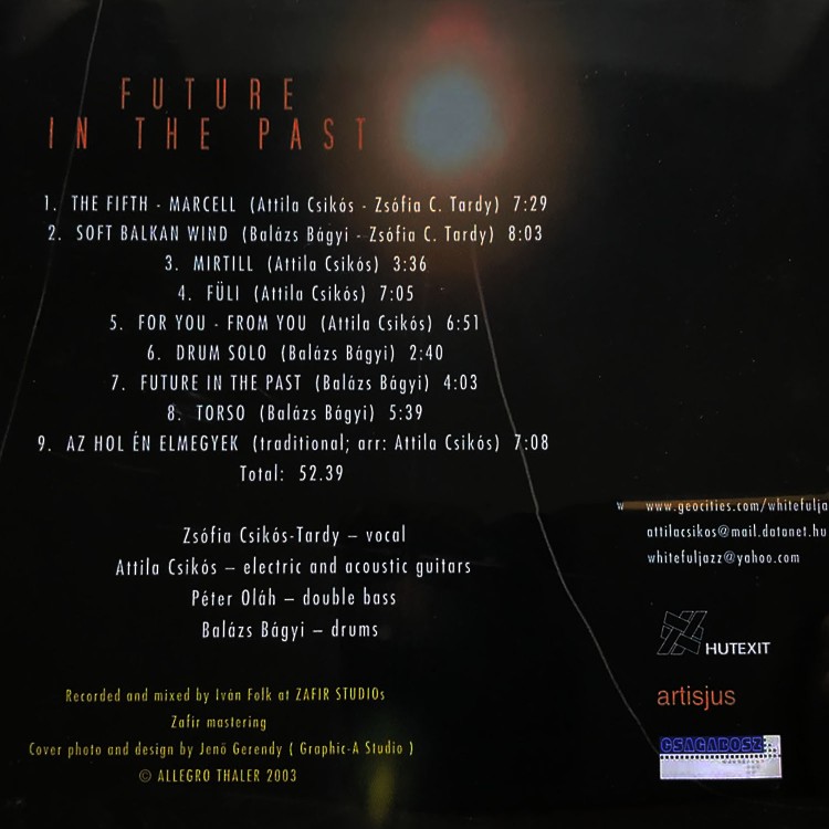 Whiteful Jazz Quartet - Future in the Past (CD)