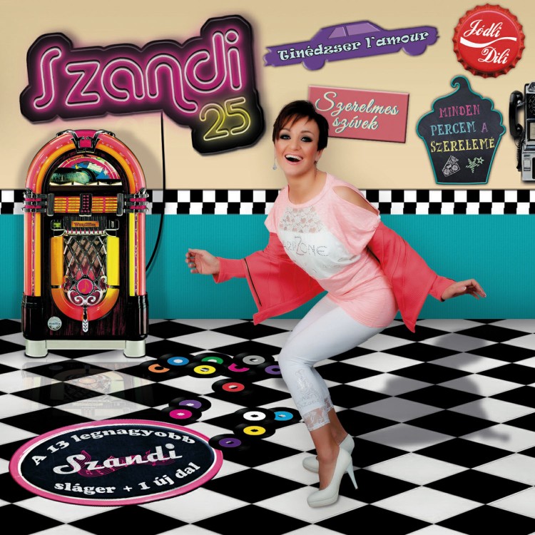 Szandi - 25 (papírtokos CD) Szandi - 25 (papírtokos CD)