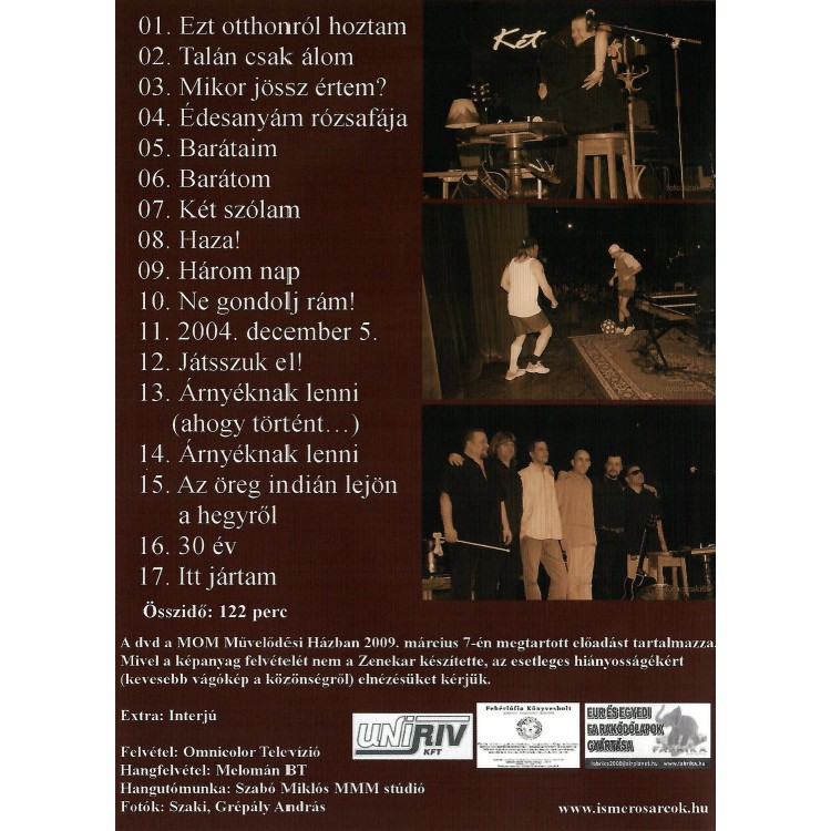 Ismerős Arcok - Ismeretlen ismerős a MOM-ban (DVD)