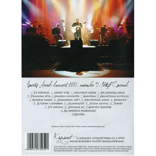 Ismerős Arcok - Petőfi Csarnok 2010 (DVD)