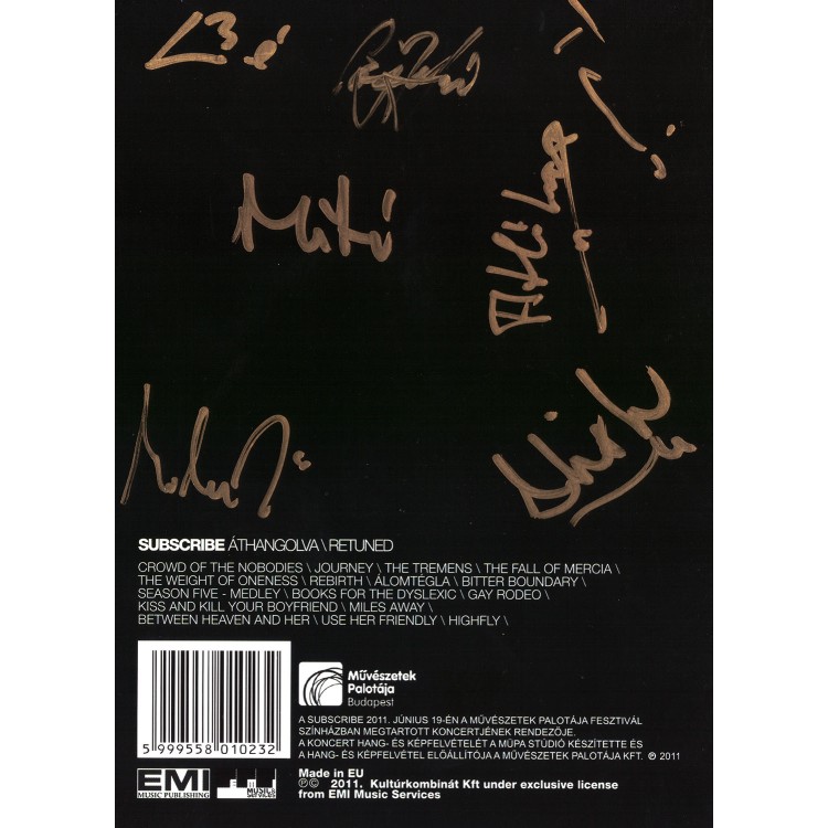 Subscribe - Áthangolva [Retuned] (CD+DVD) - Dedikált!