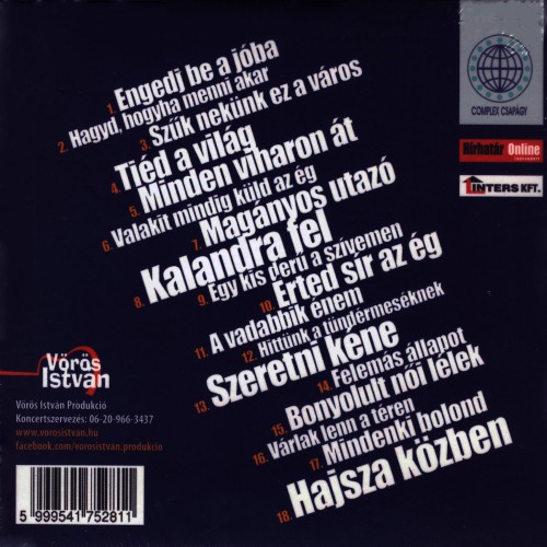 Vörös István - Hallgass, ha jót akarsz! A legjobb Vörös István dalok 1. (CD)