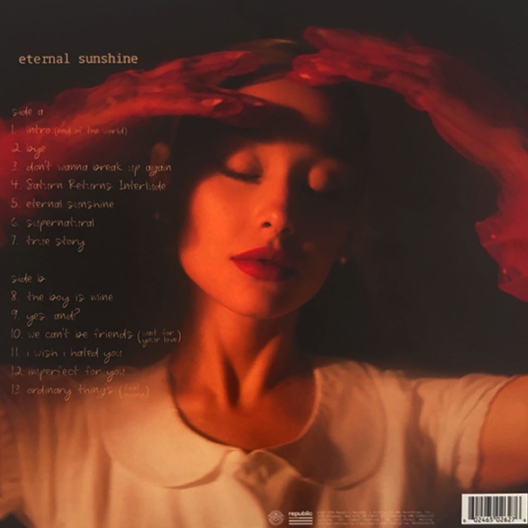 Ariana Grande - Eternal Sunshine (Piros - LP)