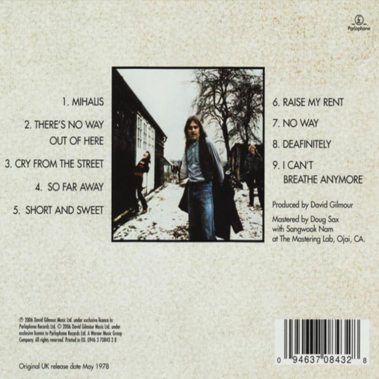 David Gilmour - David Gilmour (CD)
