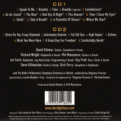 David Gilmour - Live In Gdańsk (2CD)