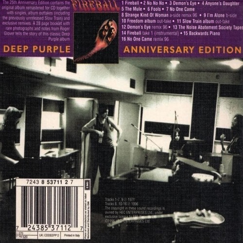 Deep Purple - Fireball [25th Anniversary Edition] (CD)