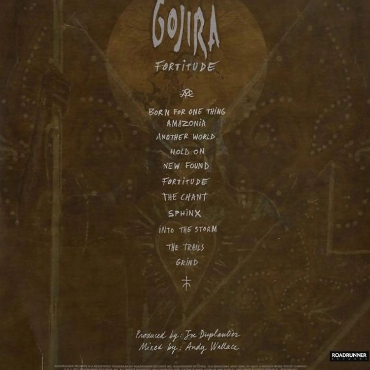 Gojira - Fortitude (Szürke/Barna - LP)