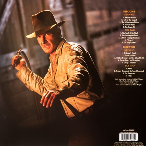John Williams - Indiana Jones And The Kingdom Of The Crystal Skull [Original Motion Picture Soundtrack] (Bronz - 2LP)