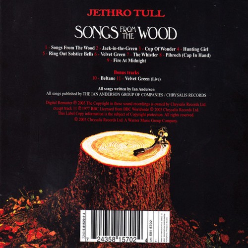 Jethro Tull - Songs From The Wood (CD)