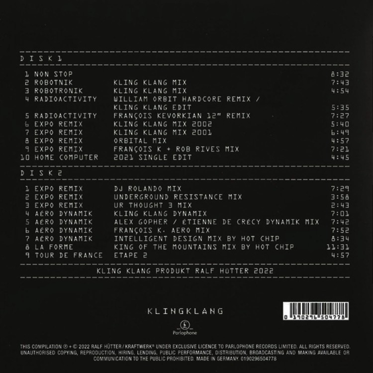 Kraftwerk - Remixes (2CD)