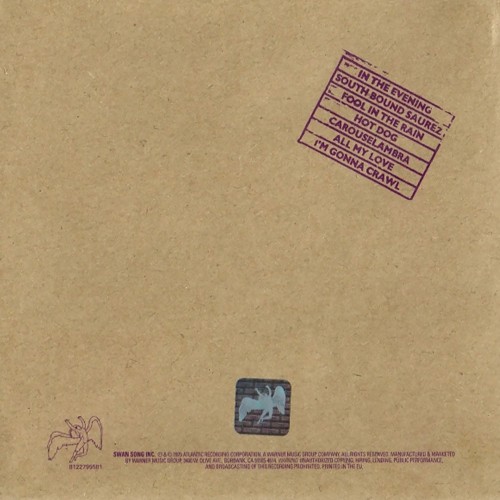 Led Zeppelin - In Through the Out Door (CD)