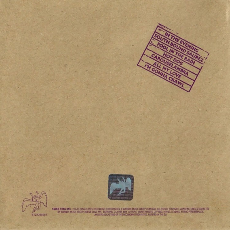 Led Zeppelin - In Through the Out Door (CD)