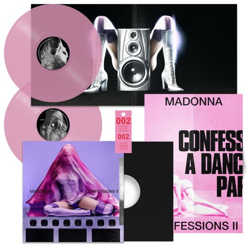 Madonna - Confessions II (Áttetsző Rózsaszín - 2LP)