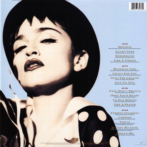 Madonna - The Immaculate Collection (2LP)