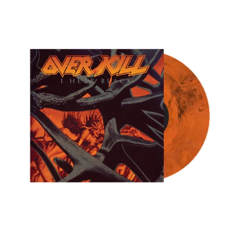 Overkill - I Hear Black (Narancssárga márvány - LP)