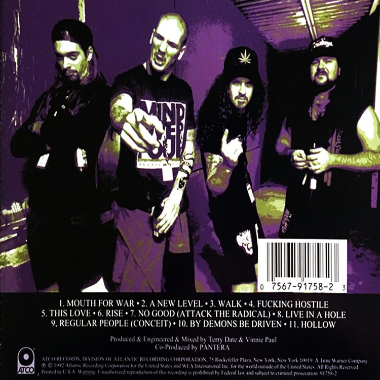 Pantera - Vulgar Display Of Power (CD)