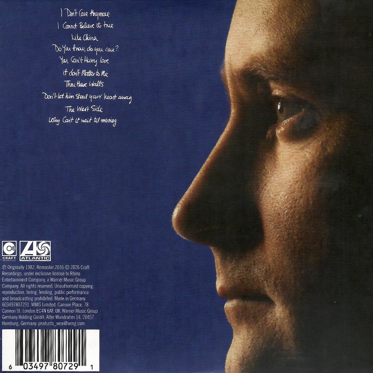 Phil Collins - Hello, I Must Be Going! (CD)