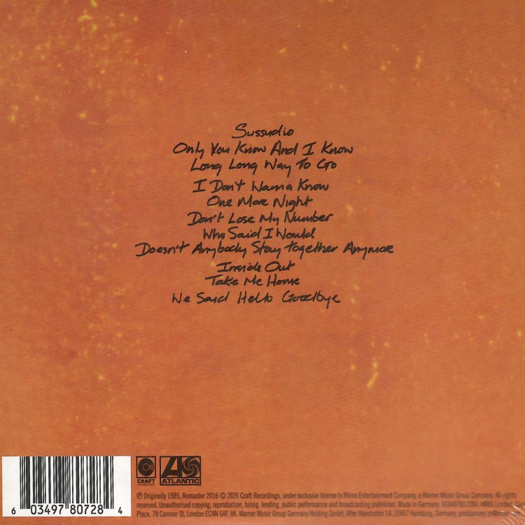 Phil Collins - No Jacket Required (CD)