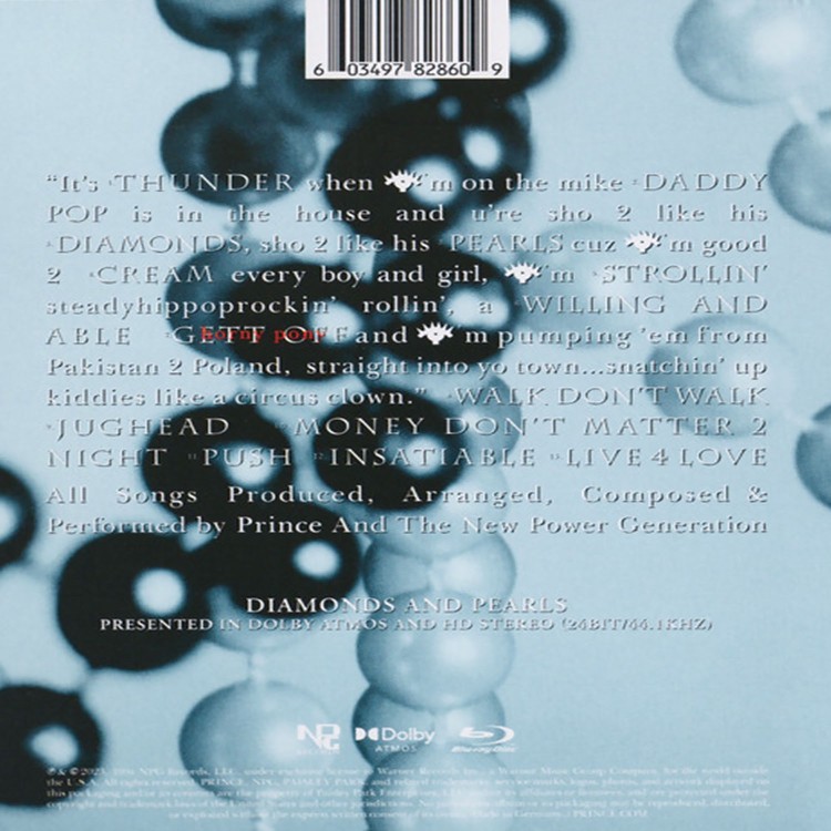 Prince & The New Power Generation - Diamonds And Pearls (Blu-ray)