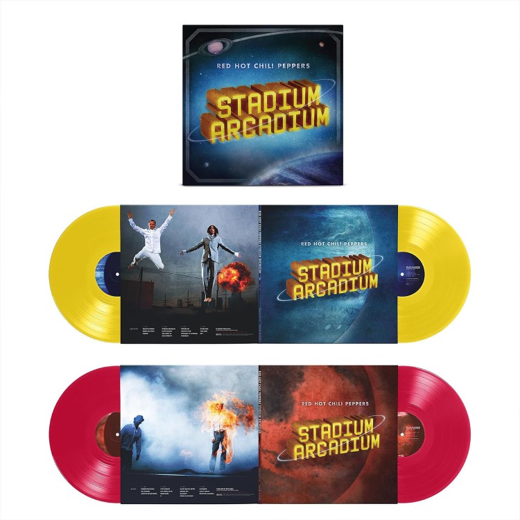 Red Hot Chili Peppers - Stadium Arcadium [20th Anniversary Limited] (Több színben - 4LP)
