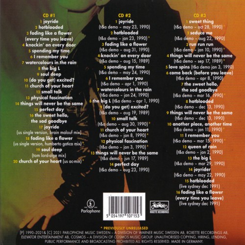 Roxette - Joyride (3CD)