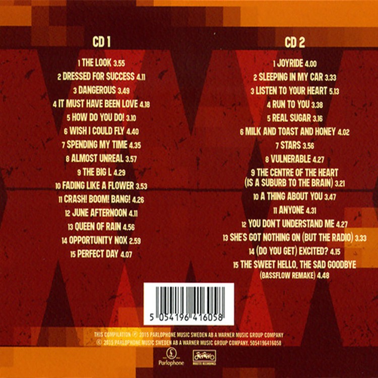Roxette - XXX [The 30 Biggest Hits] (2CD)