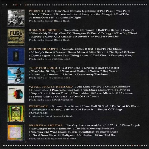 Rush - The Studio Albums: 1989-2007 (7CD)