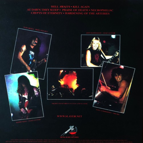 Slayer - Hell Awaits (Fehér - LP)