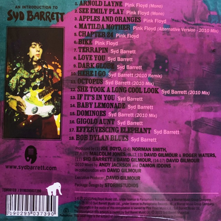 Syd Barrett - An Introduction To Syd Barrett (CD)