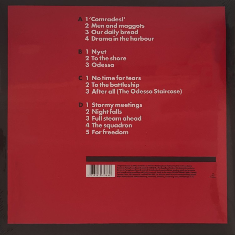 Tennant / Lowe (Pet Shop Boys) - Battleship Potemkin (2LP)