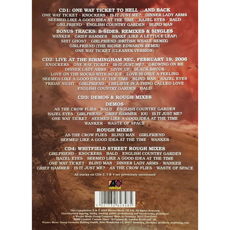 The Darkness - One Way Ticket To Hell ...And Back (4CD) The Darkness - One Way Ticket To Hell ...And Back (4CD)