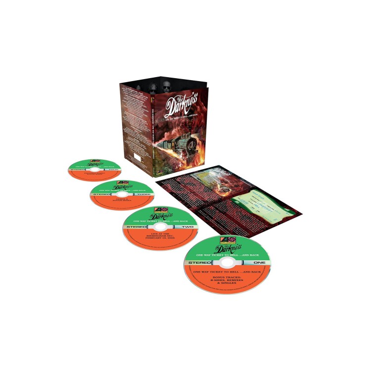 The Darkness - One Way Ticket To Hell ...And Back (4CD) The Darkness - One Way Ticket To Hell ...And Back (4CD)