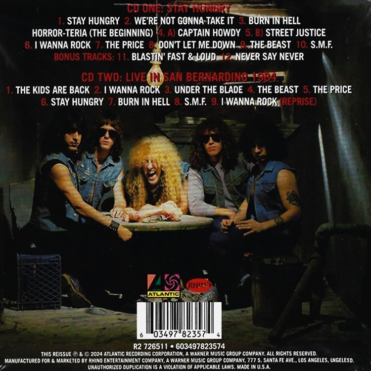 Twisted Sister - Stay Hungry [40th Anniversary] (2CD)