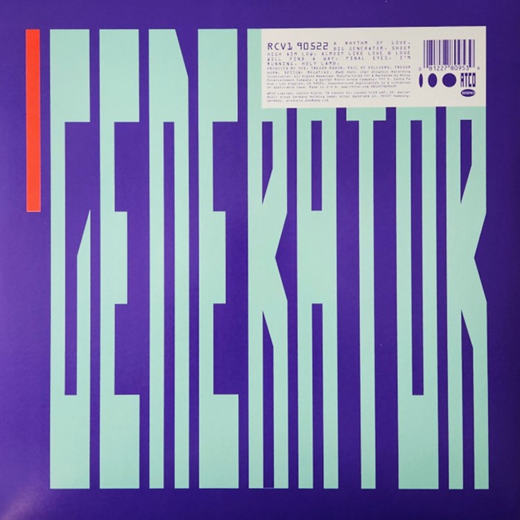 Yes - Big Generator (Narancssárga - LP)
