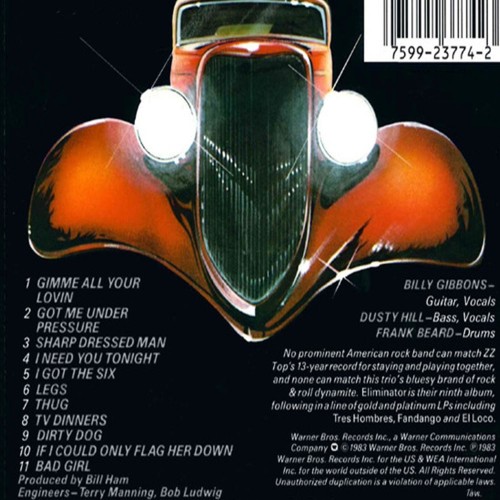 ZZ Top - Eliminator (CD)