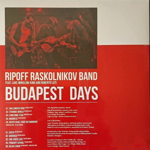 Ripoff Raskolnikov Band feat. Luke Winslow-King & Roberto Luti - Budapest Days (LP)
