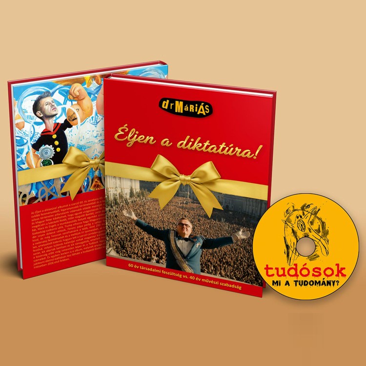 drMáriás - Éljen a diktatúra! (könyv + CD)