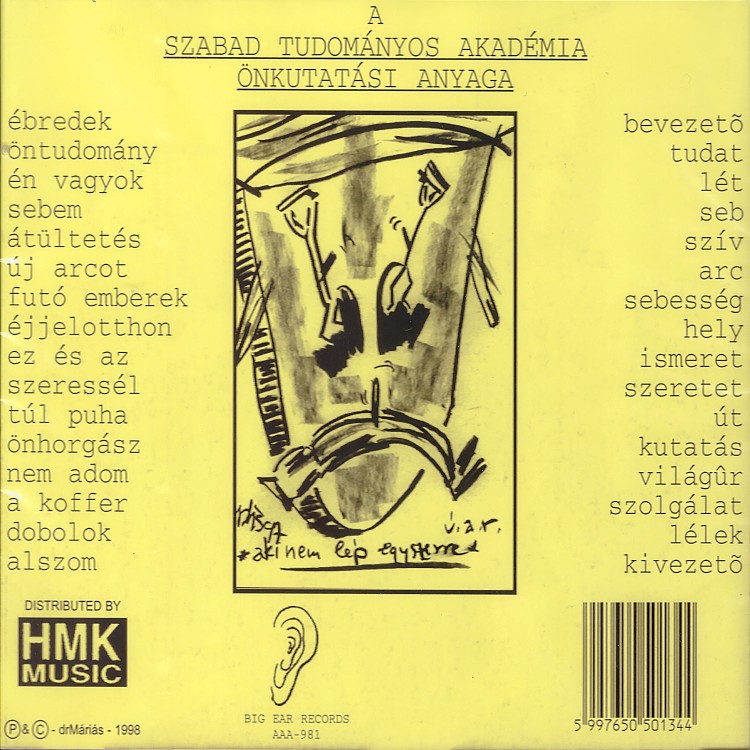 Tudósok - Öntudomány (CD) Tudósok - Öntudomány (CD)