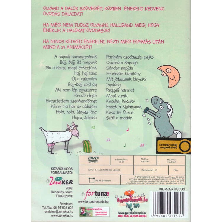 Bújj-bújj zöld ág 2 (DVD)