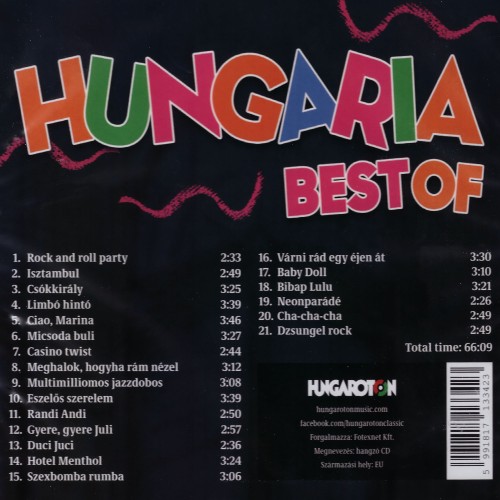 Hungária - Best Of Hungária (CD)
