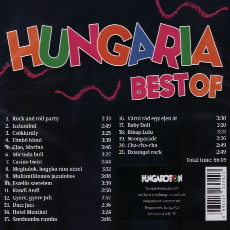 Hungária - Best Of Hungária (CD)