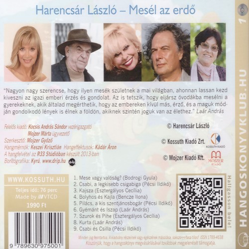 Válogatás - Mesél az erdő  (Hangoskönyv)