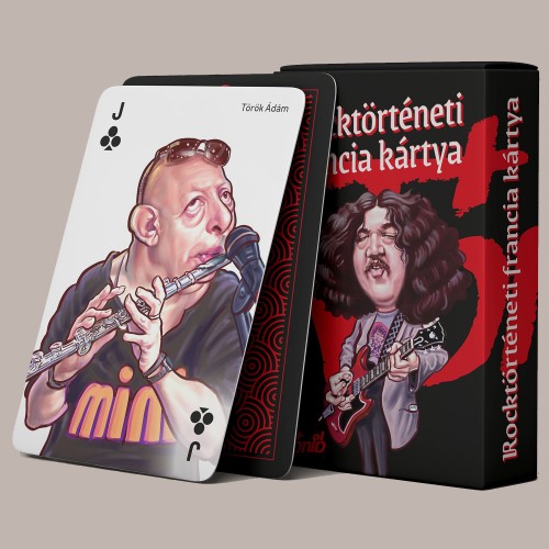Rocktörténeti francia kártya (2 Csomag)