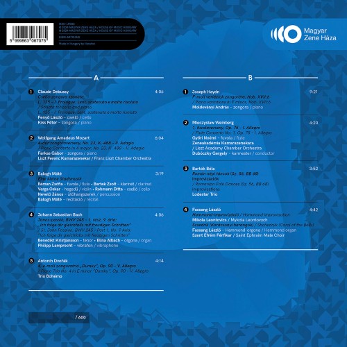 Válogatott előadók: Selection - Classic (Kék LP)