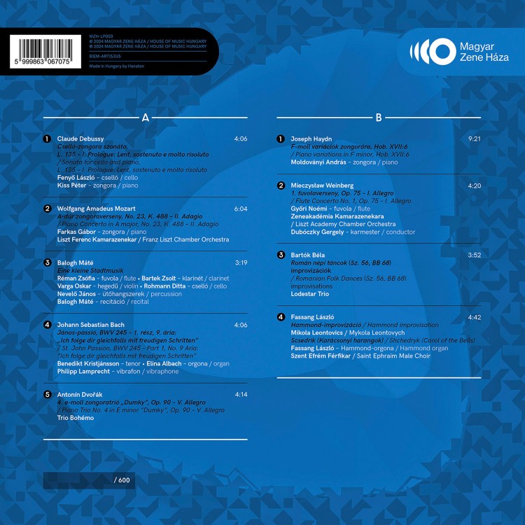 Válogatott előadók: Selection - Classic (Kék LP)