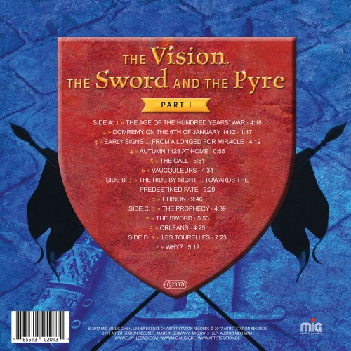 Eloy -  The Vision, the Sword and the Pyre: Part I (2LP)