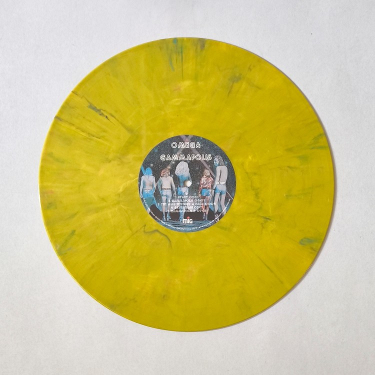 Omega - Gammapolis (Márványozott sárga - LP)